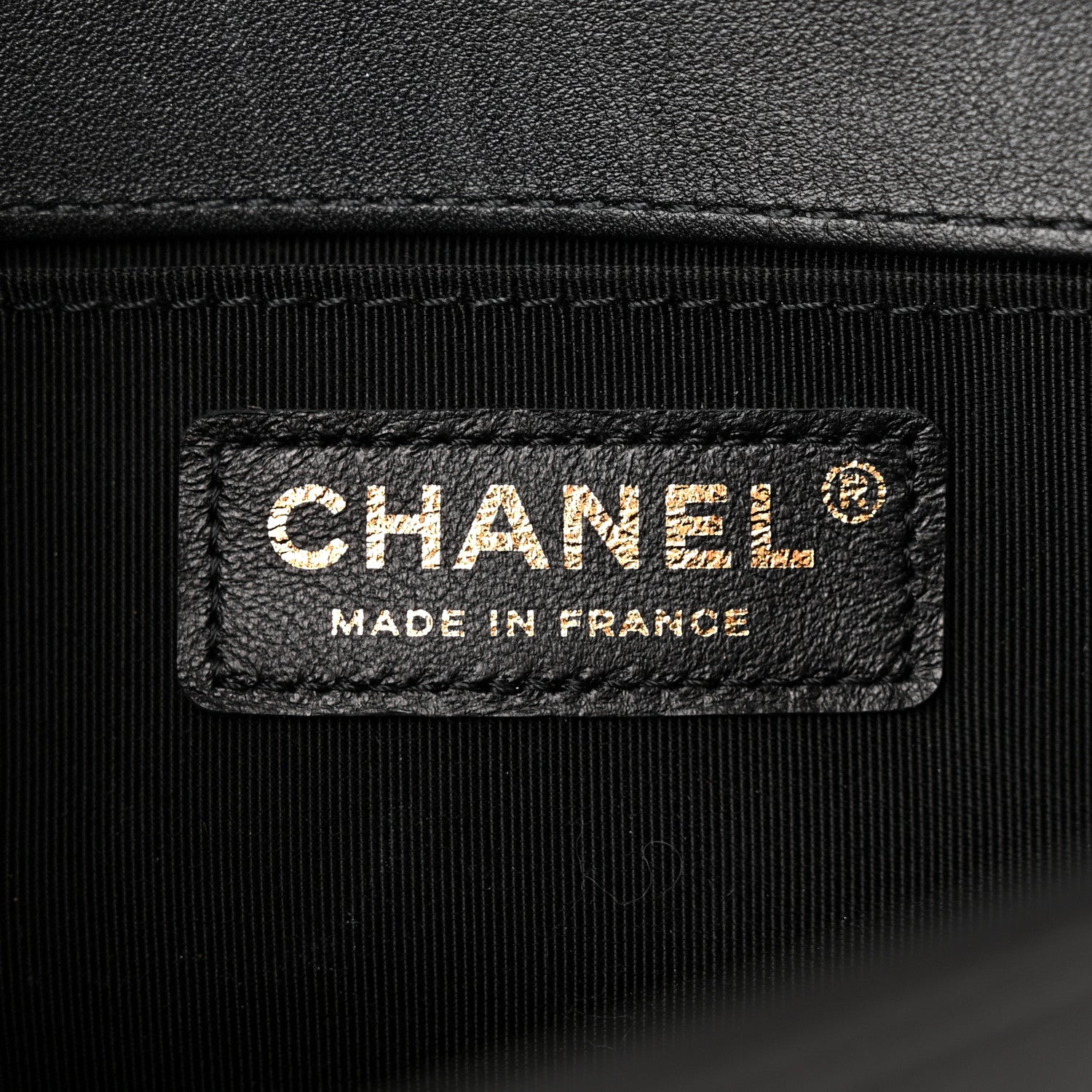 Chanel Calfskin Pearl Smal Chanel Pearls Boy Flap Black 6 of 12