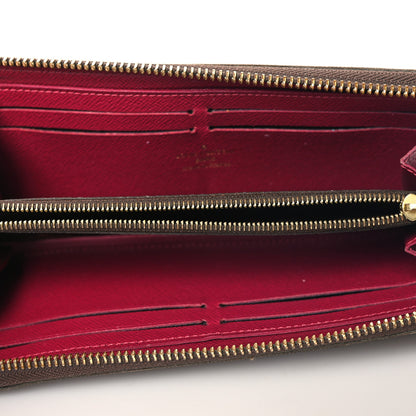Louis Vuitton Monogram Clemence Wallet Fuchsia 5 of 8