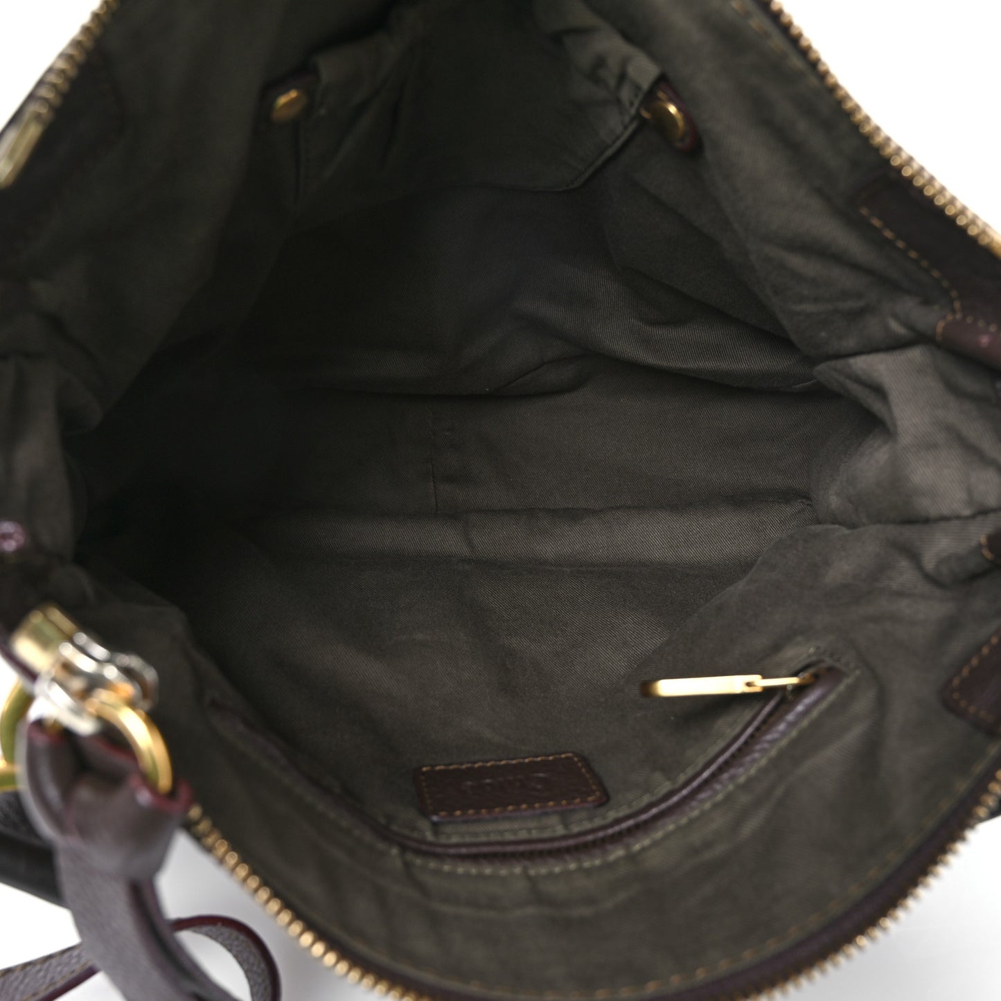 Calfskin Medium Marcie Satchel Truffle