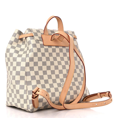 Louis Vuitton Damier Azur Sperone Backpack 3 of 10