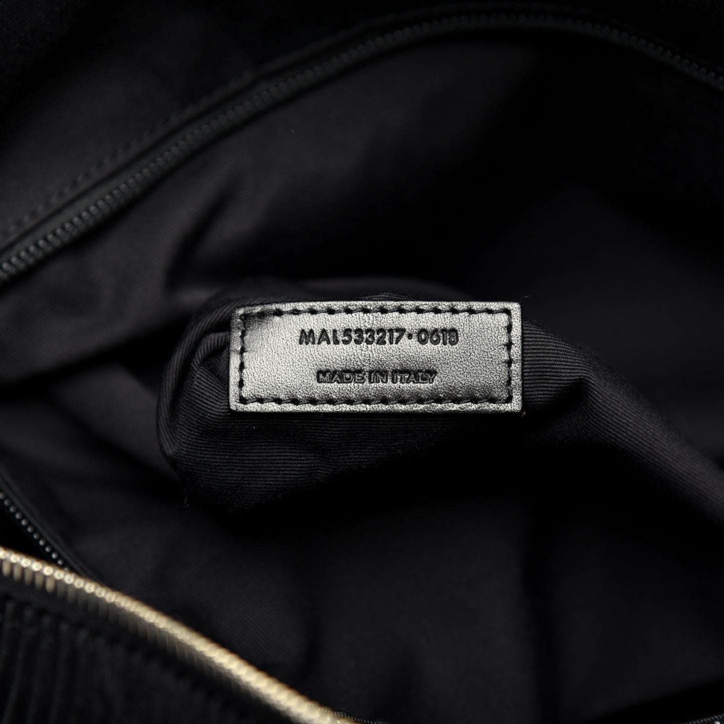 Corduroy Andy Duffle Bag Black