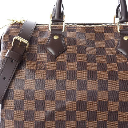 Louis Vuitton Damier Ebene Speedy Bandouliere 30 11 of 11