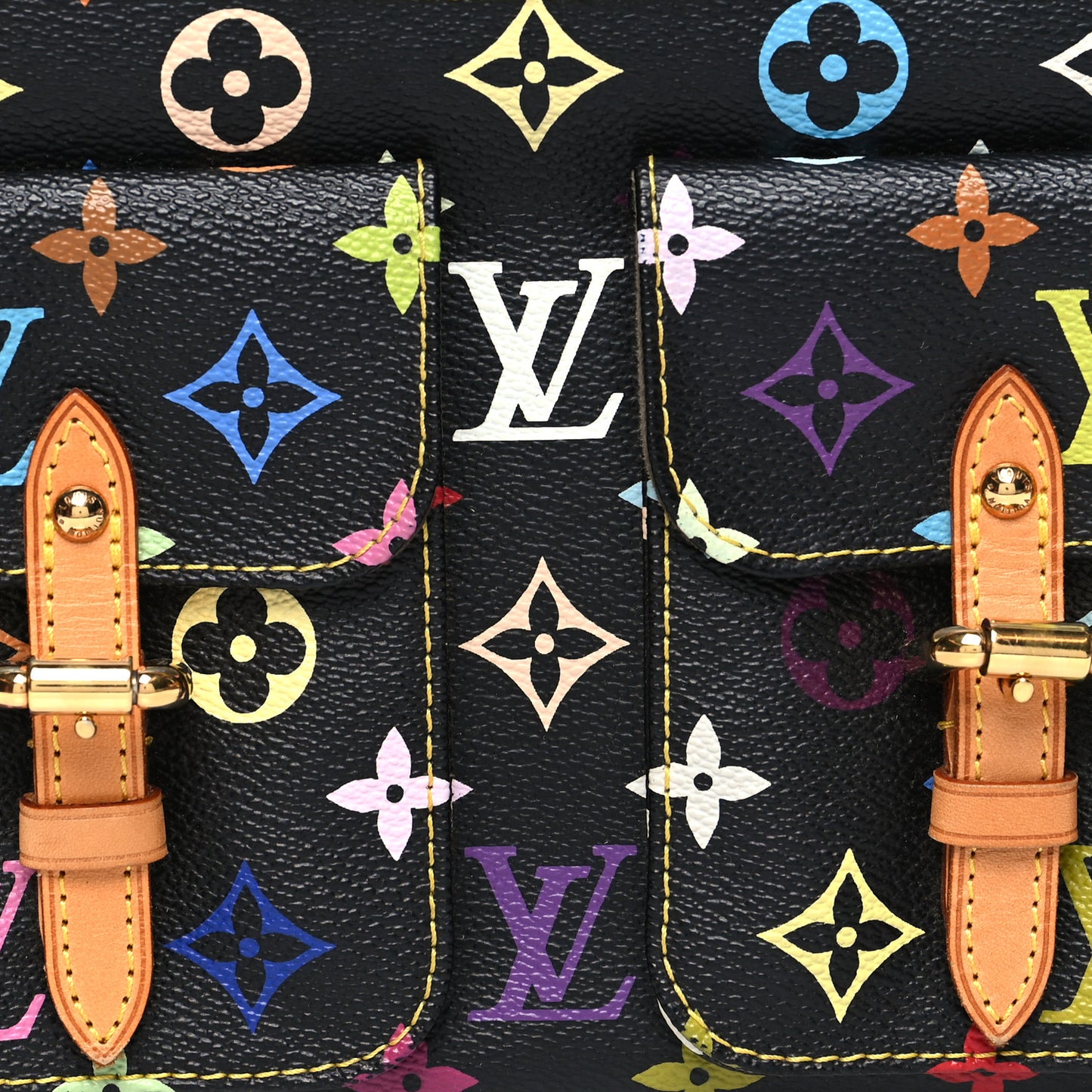 Monogram Multicolor Lodge PM Black