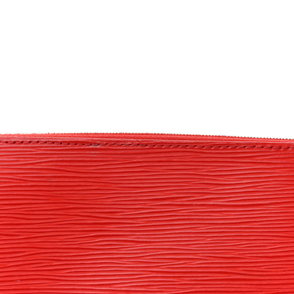 Louis Vuitton Epi Pochette Accessories NM Coquelicot 7 of 13