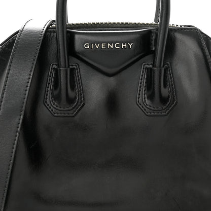 Givenchy Shiny Lord Calfskin Mini Antigona Black 8 of 19