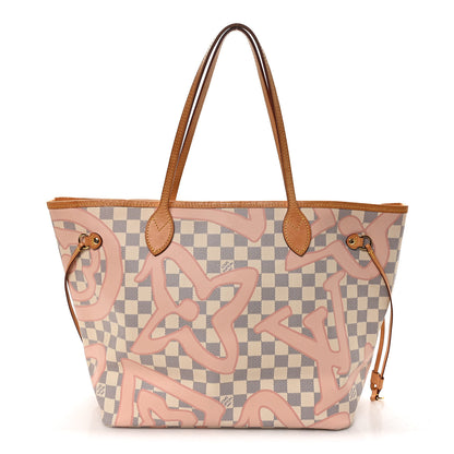 Louis Vuitton Damier Azur Tahitienne Neverfull MM 1 of 12