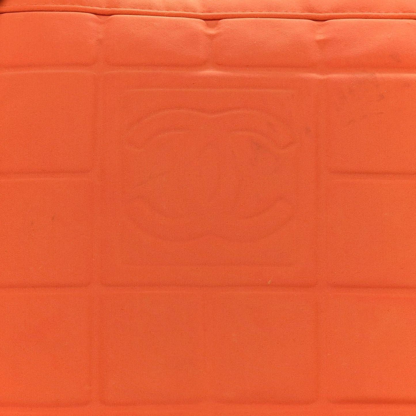 Nylon Quilted Sport CC Messenger Orange
