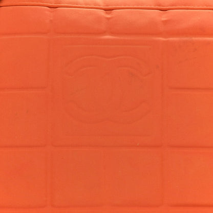 Chanel Nylon Quilted Sport CC Messenger Orange 12 of 15