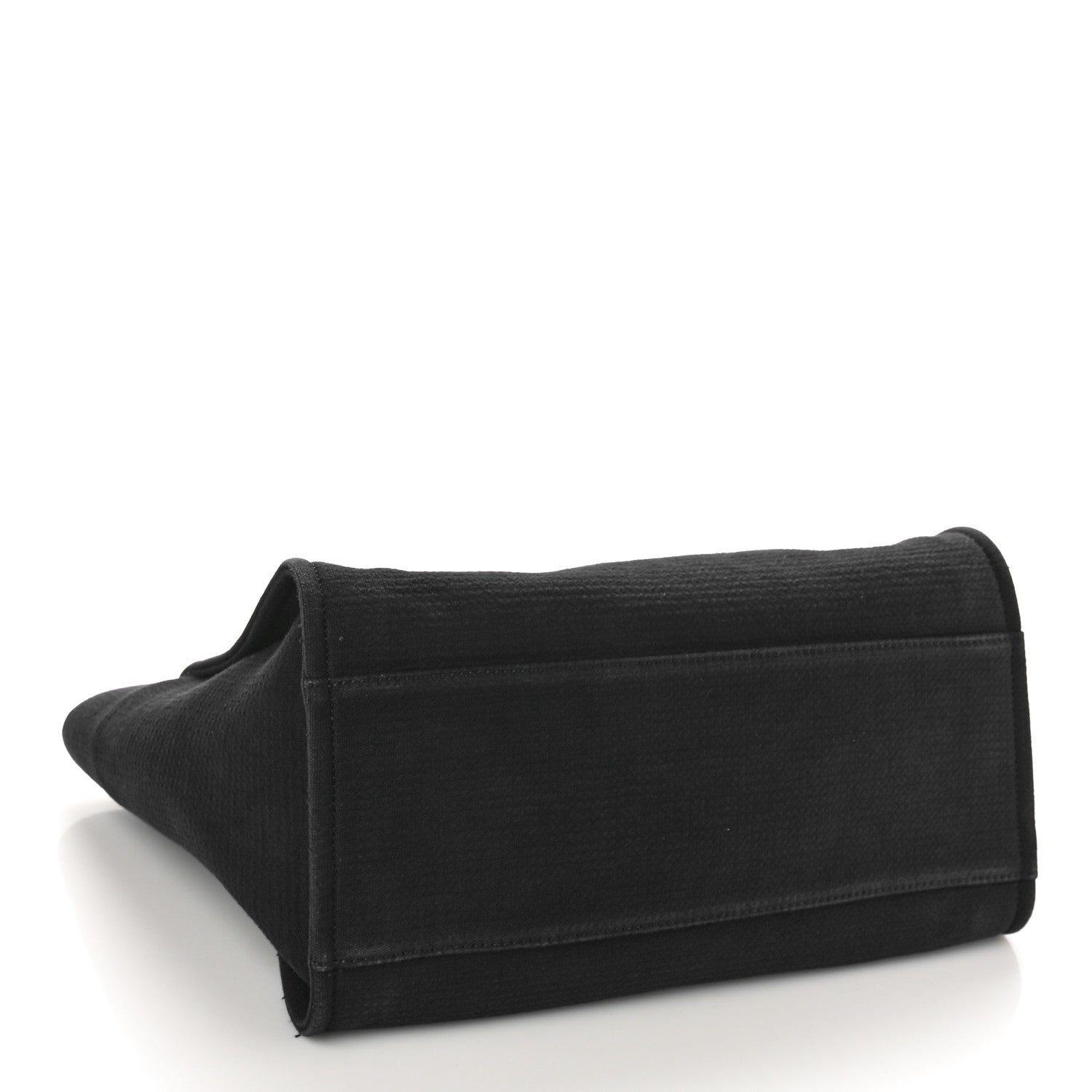 Chanel Mixed Fibers Large Deauville Tote Black 3 of 11