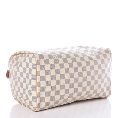 Louis Vuitton Damier Azur Speedy 30 4 of 9