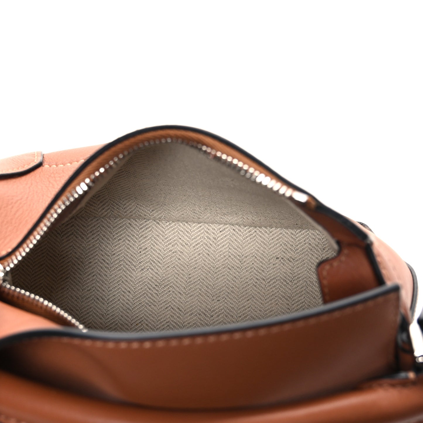 Calfskin Mini Puzzle Bag Tan