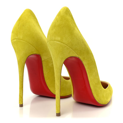 Christian Louboutin Veau Velours So Kate 120 Pumps 38 Cubiste 5 of 9