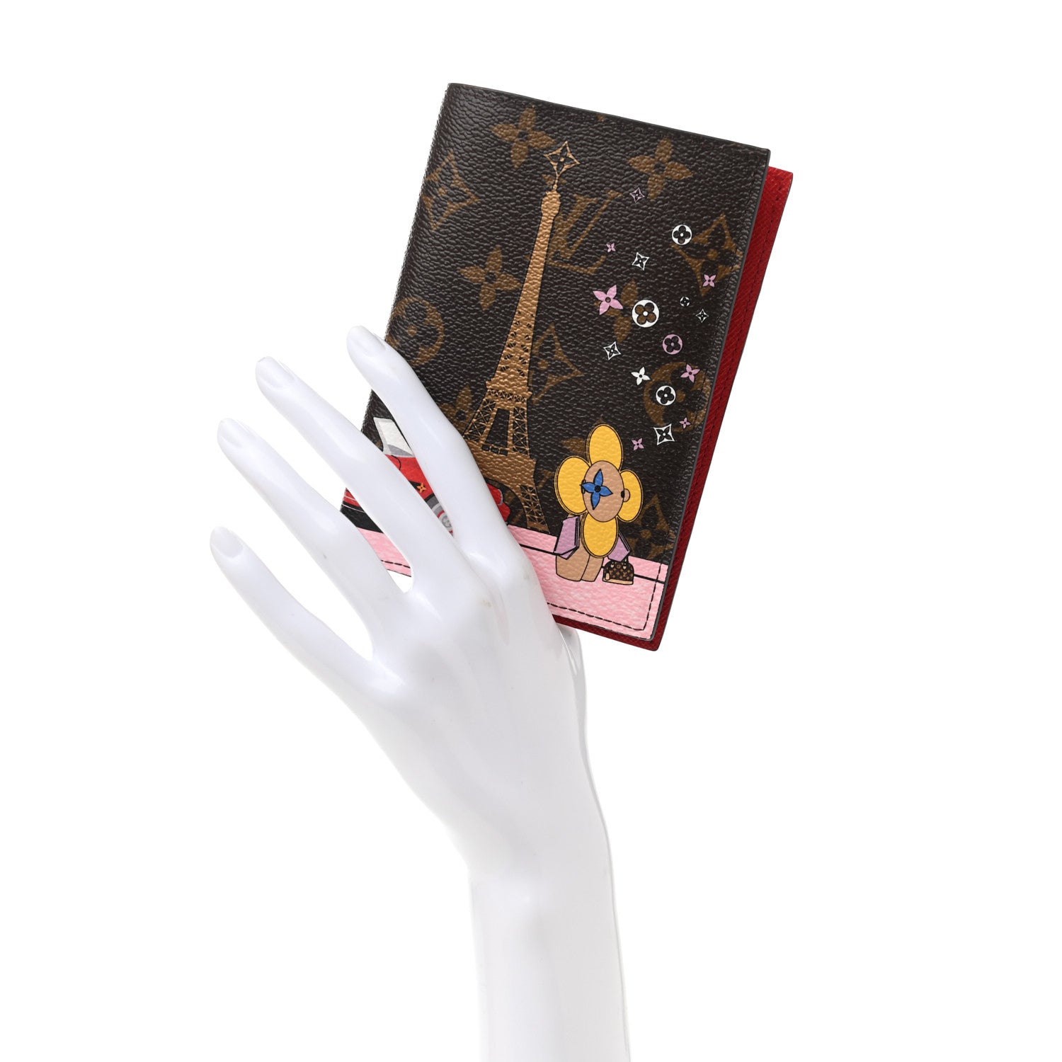 Louis Vuitton Monogram 2019 Christmas Animation Passport Cover Rouge 2 of 8