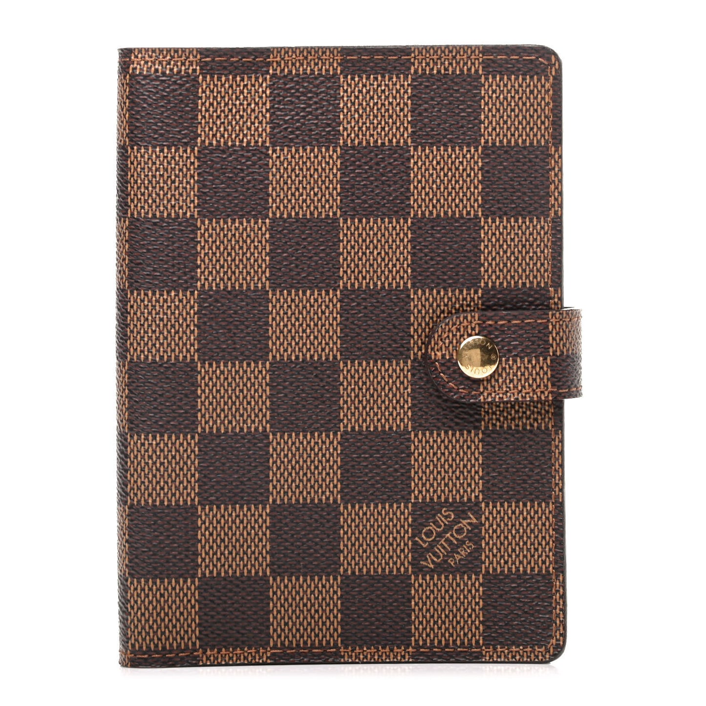 Damier Ebene Small Ring Agenda Cover