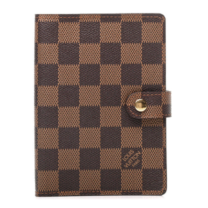 Louis Vuitton Damier Ebene Small Ring Agenda Cover 1 of 8