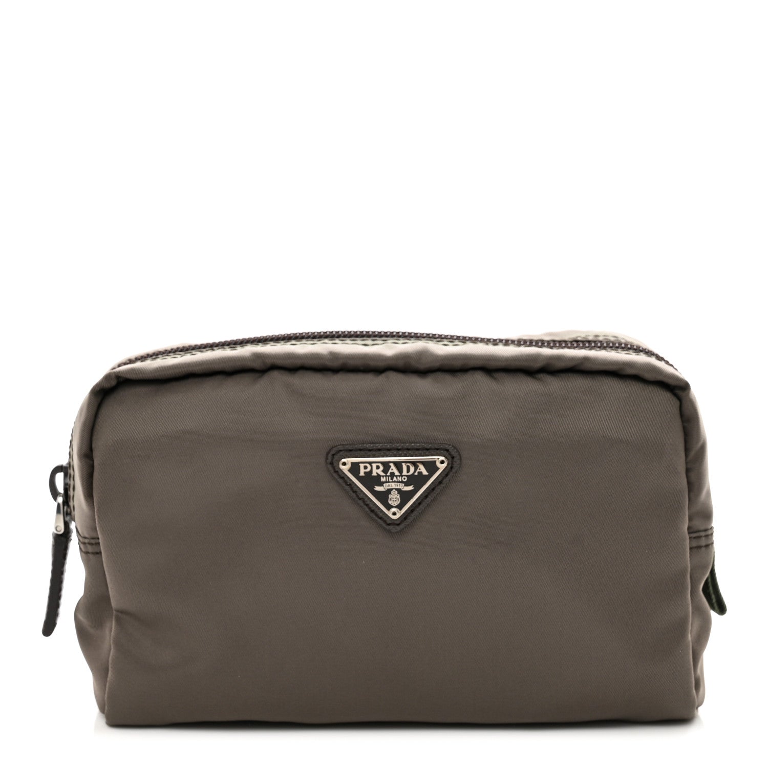 Prada Tessuto Nylon Vela Cosmetic Pouch Fumo 1 of 9