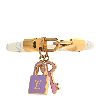 Louis Vuitton Monogram Multicolor Luck It Bracelet White 1 of 5