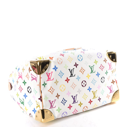Louis Vuitton Monogram Multicolor Speedy 30 White 3 of 14