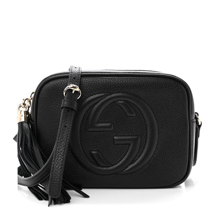 Gucci Pebbled Calfskin Small Soho Disco Bag Black 1 of 10