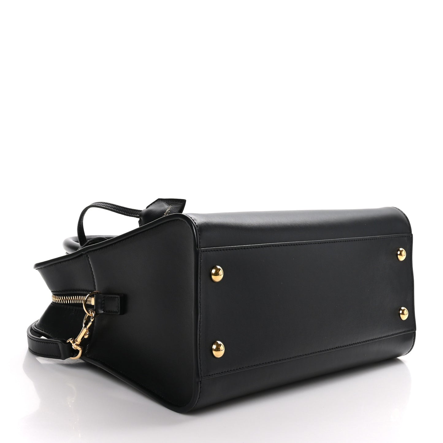 Calfskin Monogram Baby Cabas Black