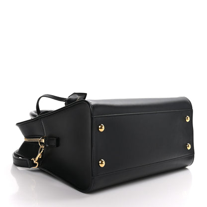 Saint Laurent Calfskin Monogram Baby Cabas Black 4 of 8
