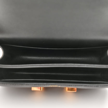 Hermes Lizard Constance 18 Black 5 of 11