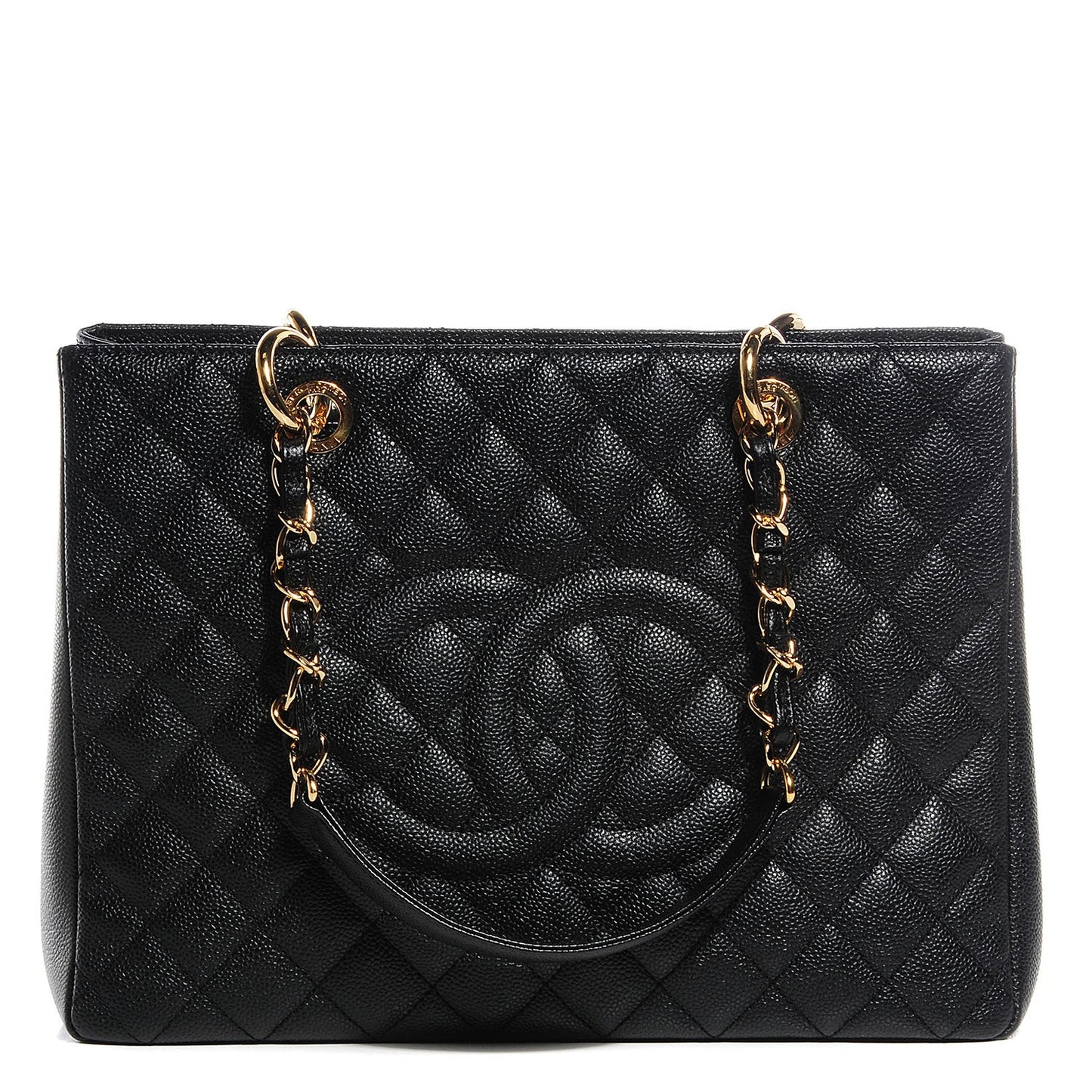 Caviar Grand Shopping Tote GST Black