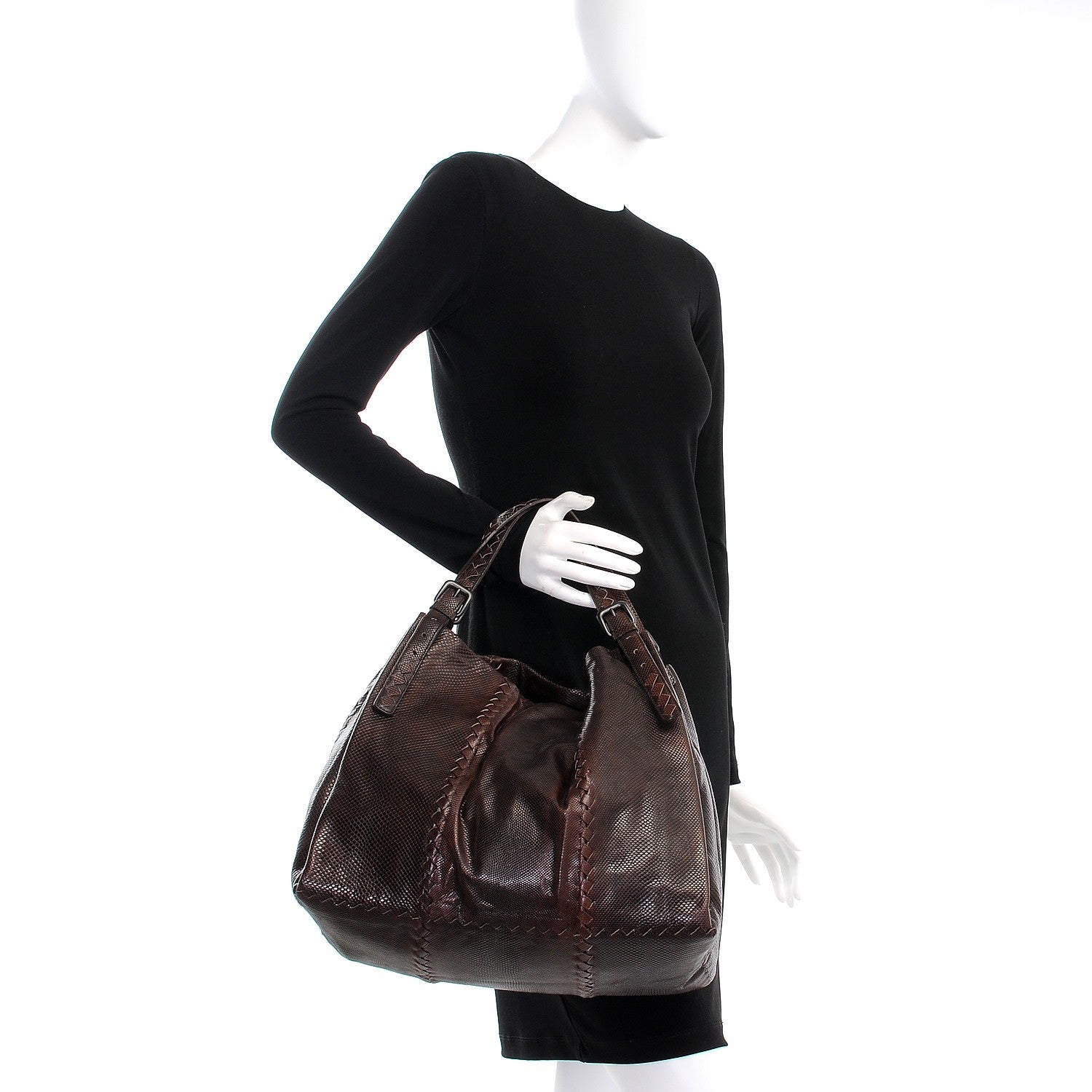 Bottega Veneta Karung Shoulder Bag Brown 2 of 9