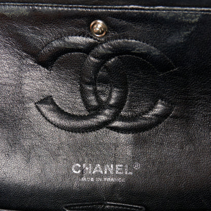 Chanel Patent Quilted Medium Double Flap Black 6 of 12