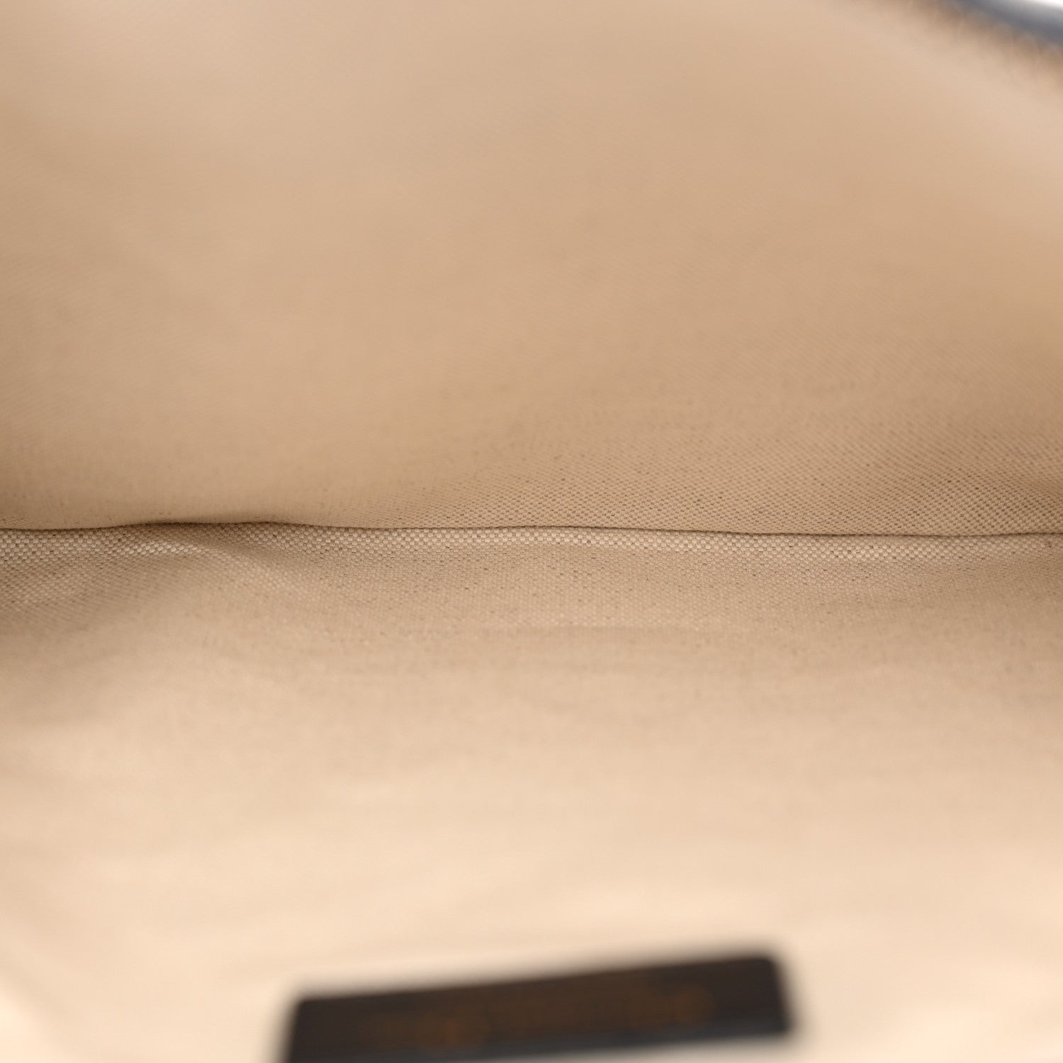 Christian Dior Oblique Pouch Clutch Blue 5 of 7