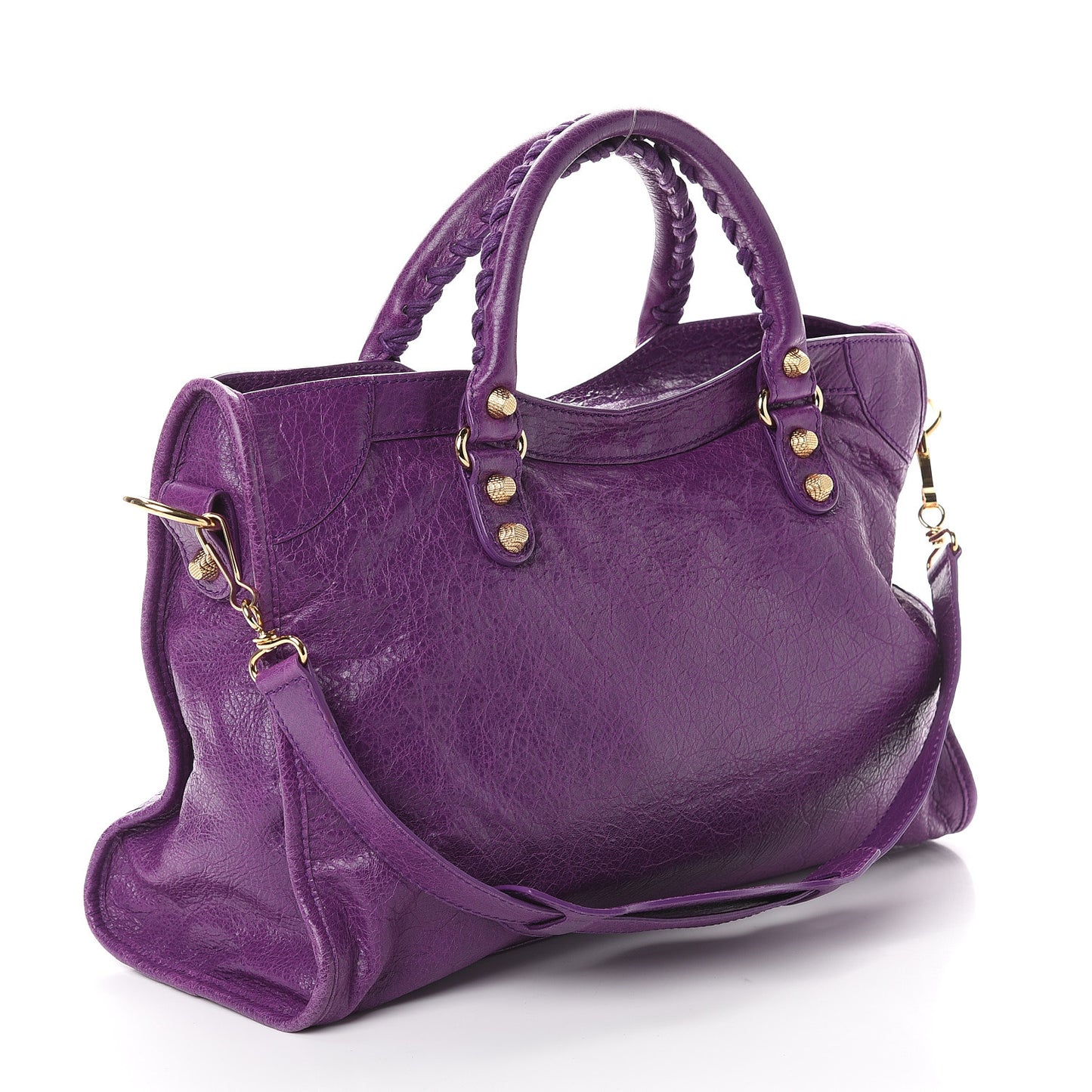 Agneau Giant 12 Gold Hardware City Ultraviolet
