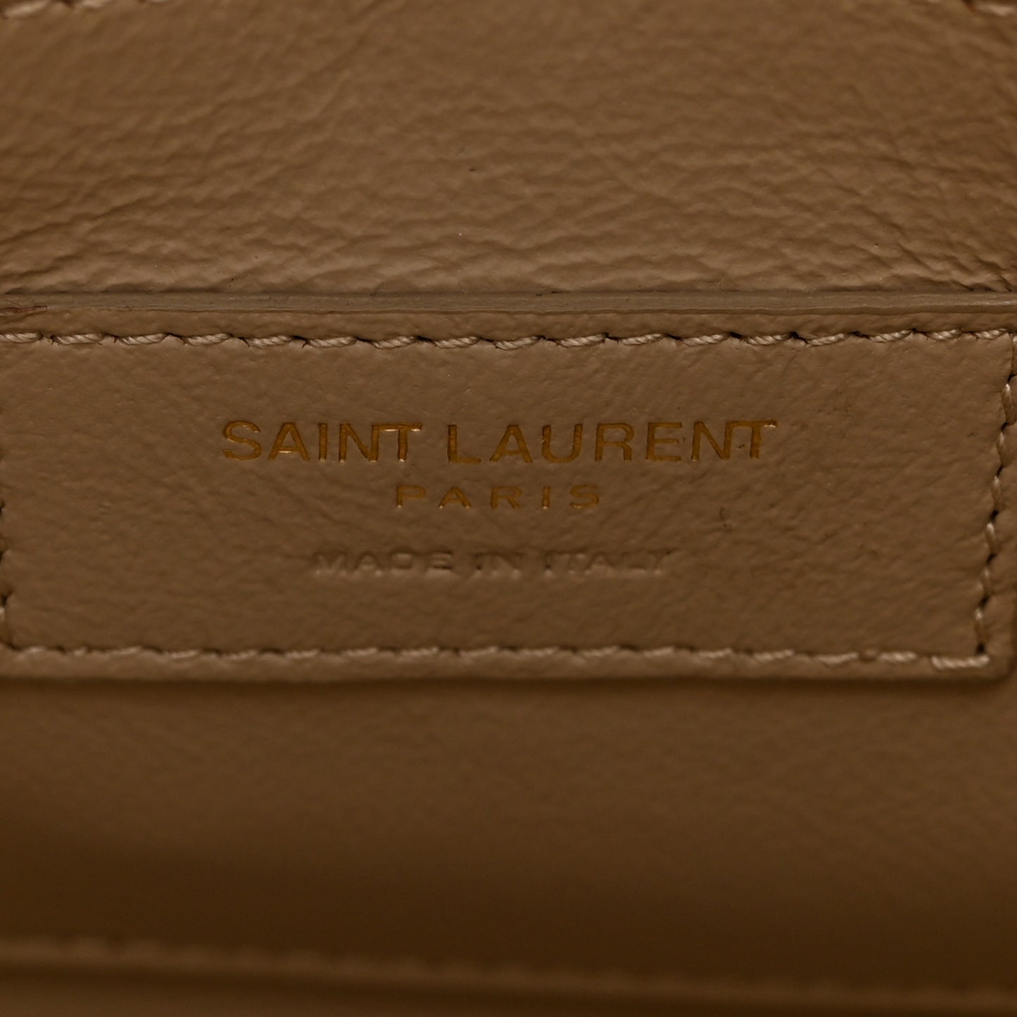 Smooth Calfskin Canvas Nano Sac de Jour Beige