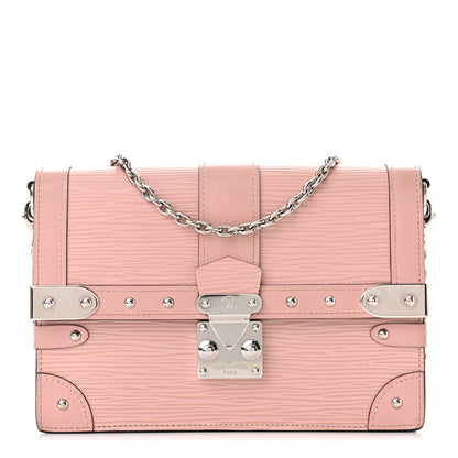 Louis Vuitton Epi Trunk Chain Wallet Rose Ballerine 1 of 8