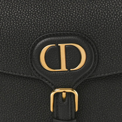 Christian Dior Grained Calfskin Medium Bobby Flap Black 10 of 12