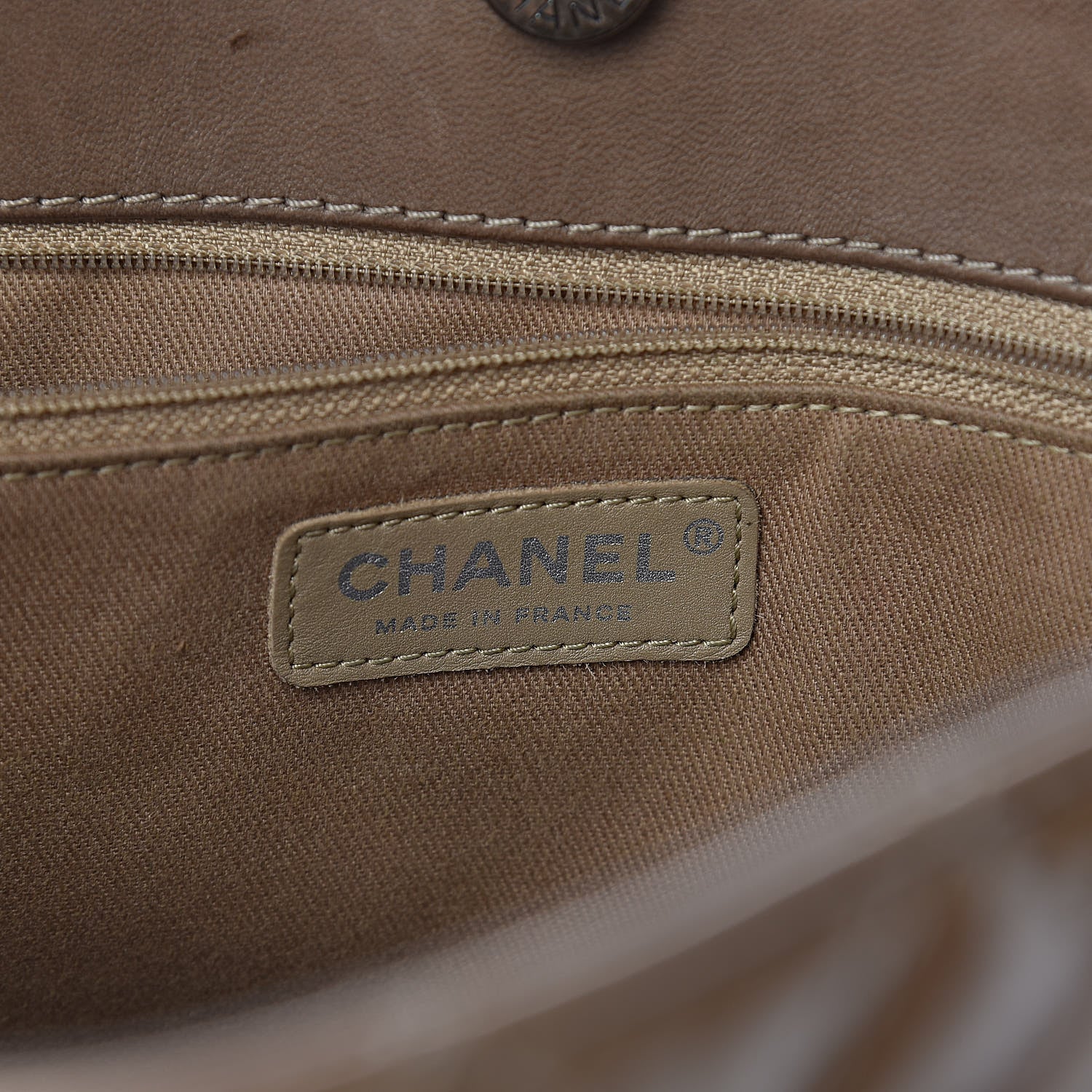 Chanel Patent Calfskin Quilted Reissue 2.55 Tote Khaki 6 of 11