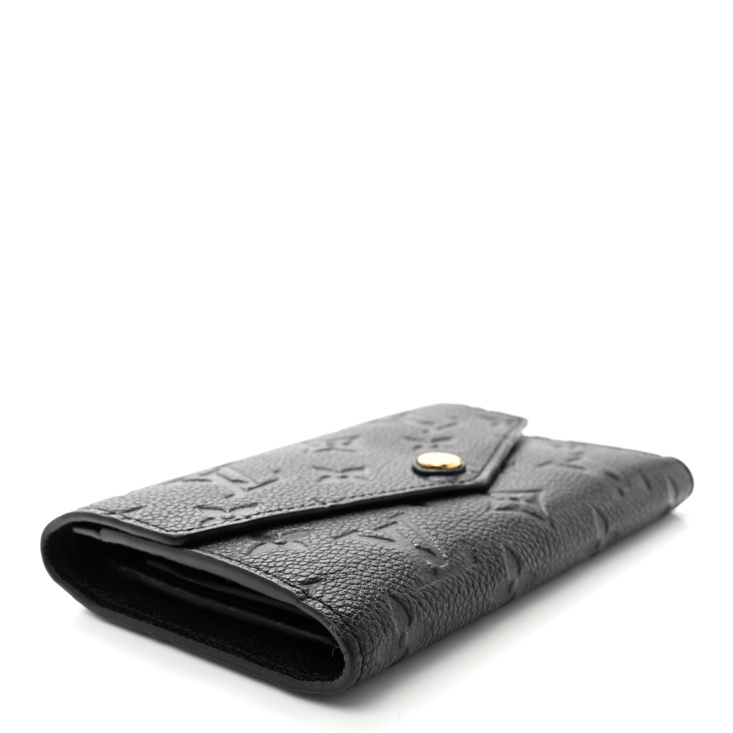 Louis Vuitton Empreinte Compact Curieuse Wallet Black 4 of 8