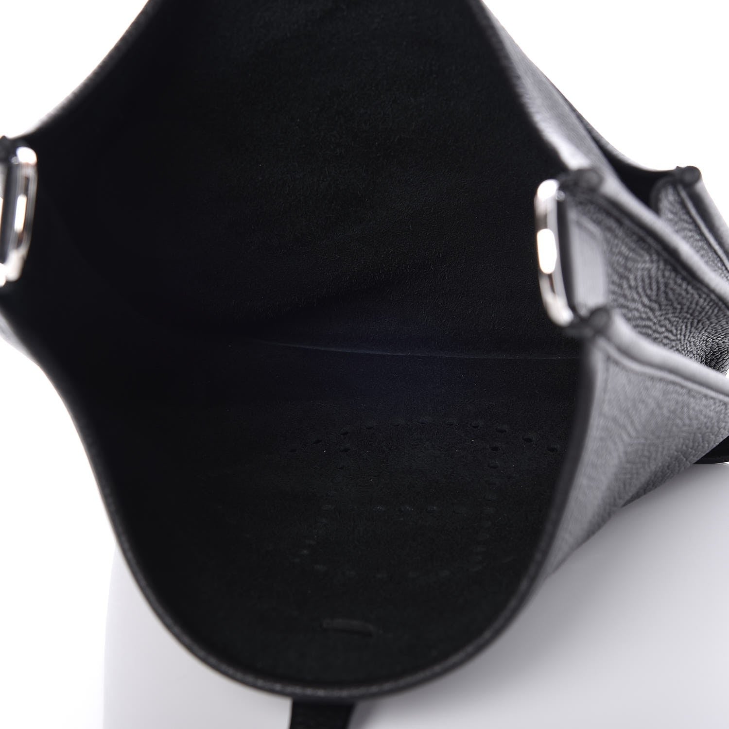 Hermes Taurillon Clemence Evelyne III PM Black 5 of 8