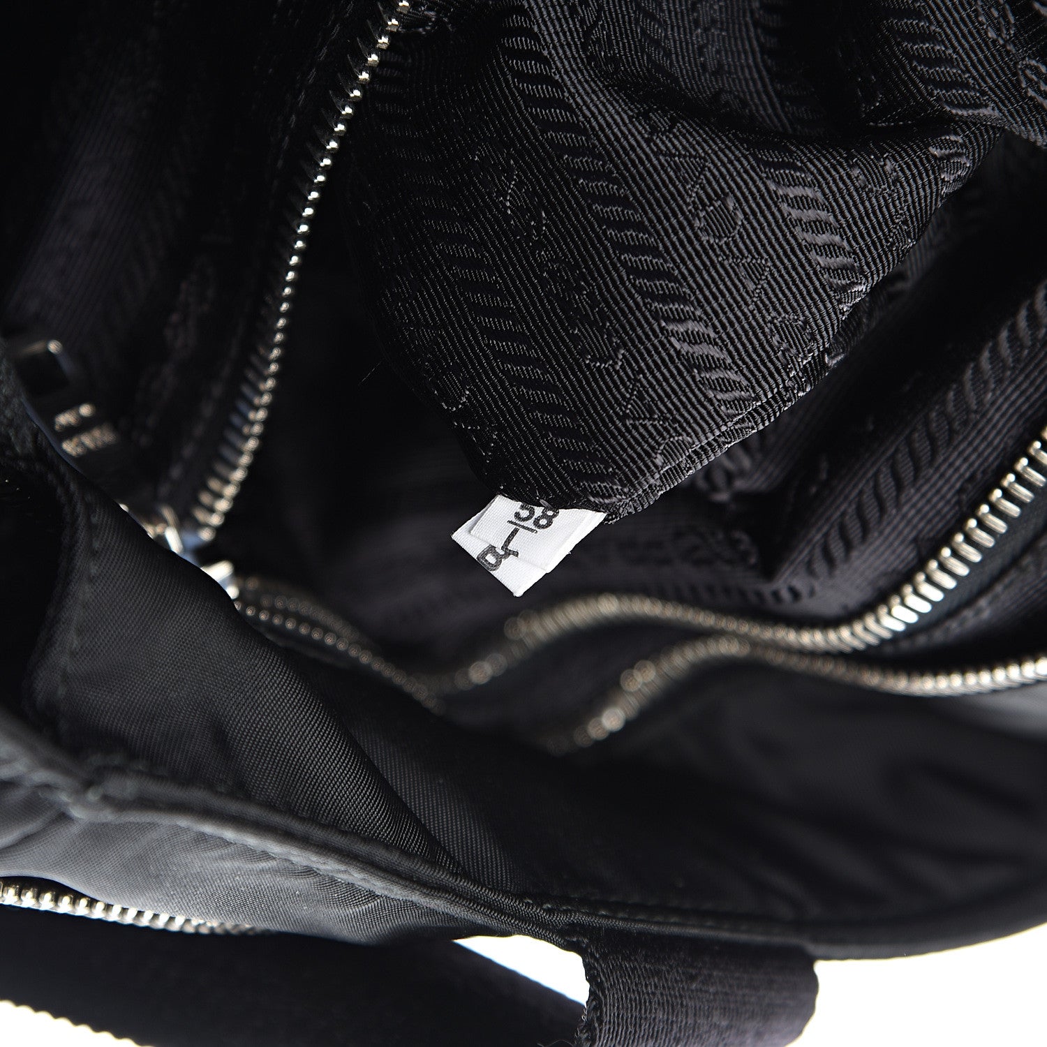 Prada Tessuto Nylon Vela Diaper Bag Black 6 of 12