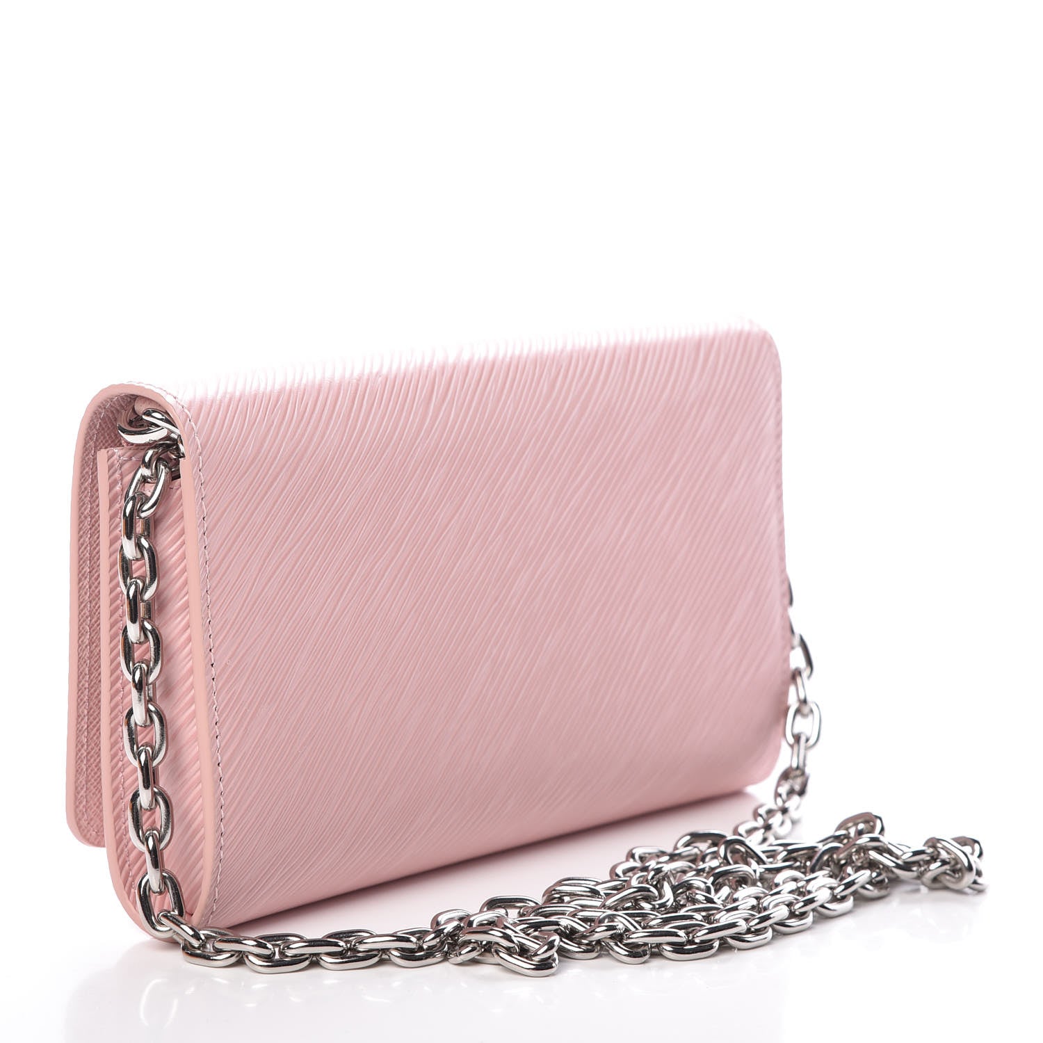 Louis Vuitton Epi Twist Chain Wallet Rose Ballerine 3 of 9