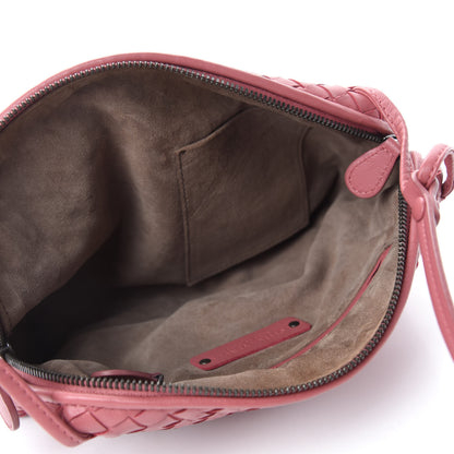 Bottega Veneta Nappa Intrecciato Nodini Crossbody Messenger Rose Pink 6 of 12