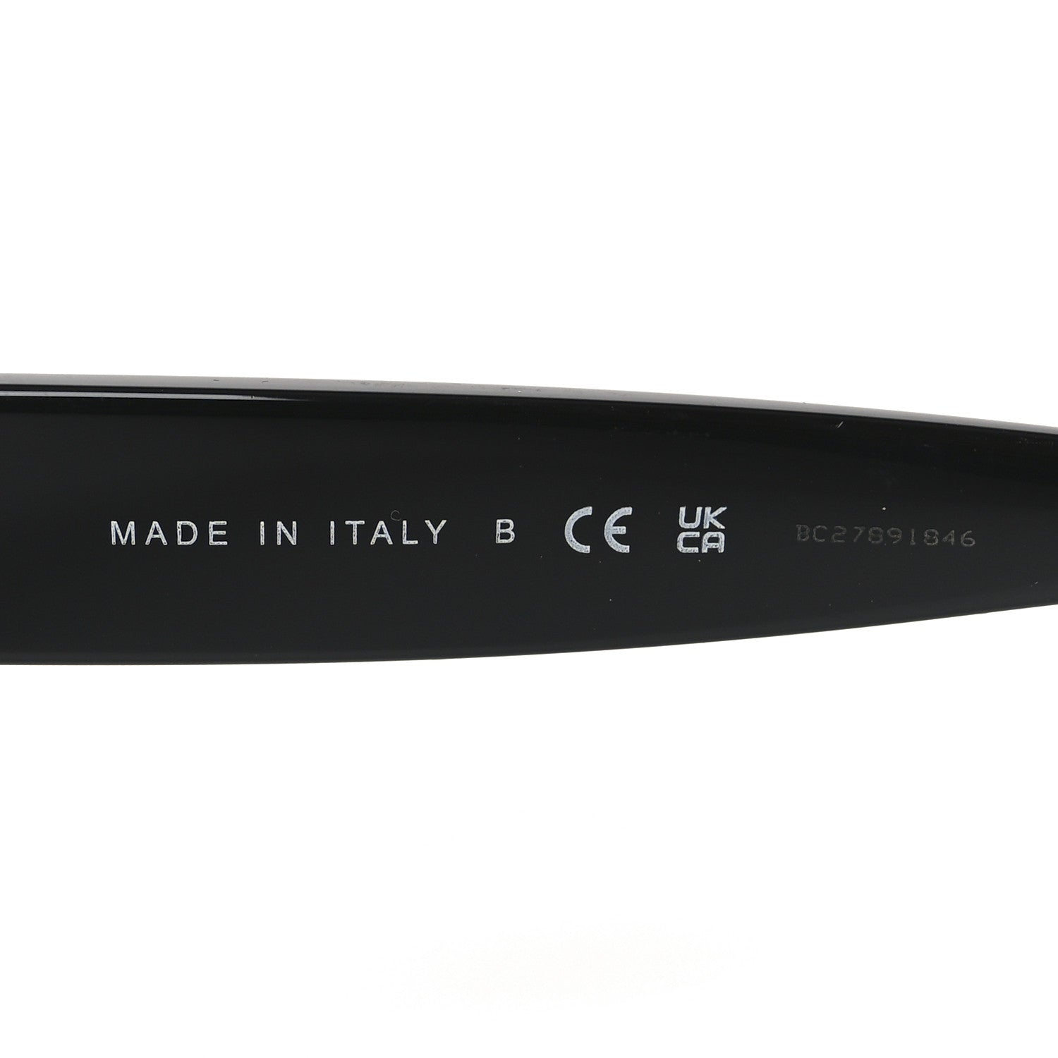 Chanel Acetate Square CC Heart Sunglasses 5478-A Black 6 of 7