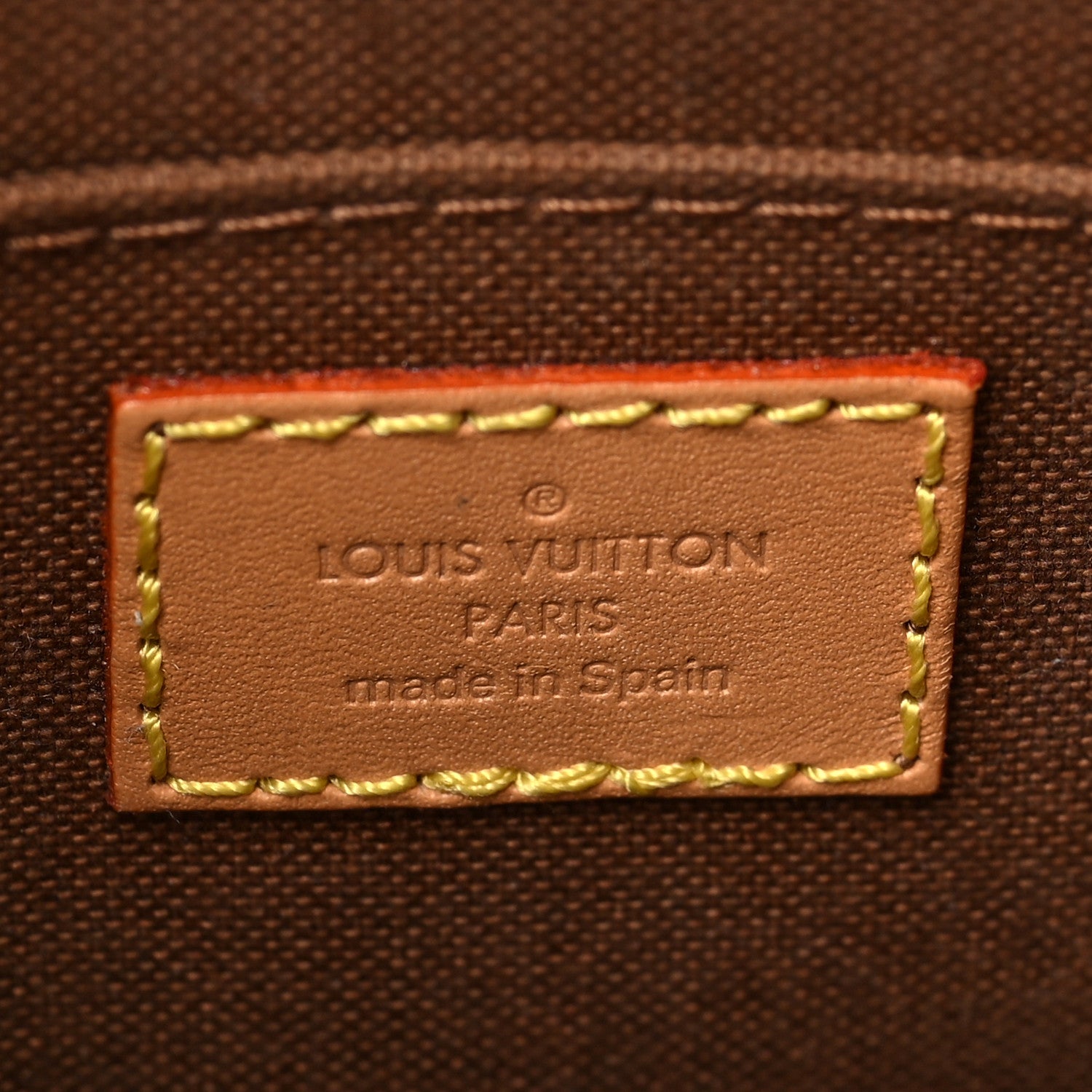 Louis Vuitton Monogram Petit Sac Plat 6 of 7
