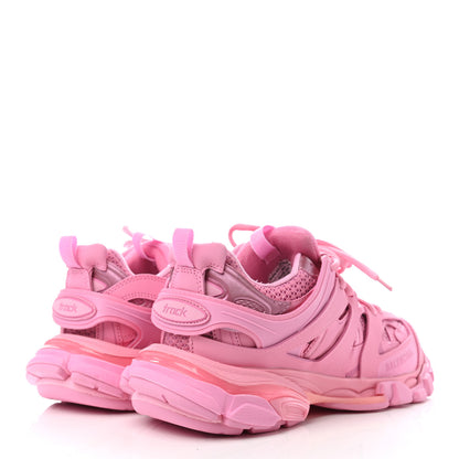 Balenciaga Mesh Nylon Womens Track Sneakers 38 Pink 4 of 7