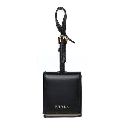Prada Calfskin Square Tote Tag Black 1 of 4