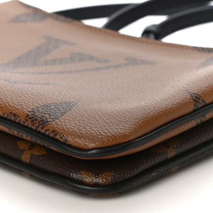 Louis Vuitton Reverse Monogram Giant Double Zip Pochette 10 of 11
