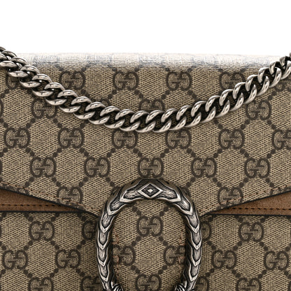 Gucci GG Supreme Monogram Small Dionysus Shoulder Bag Taupe 8 of 12