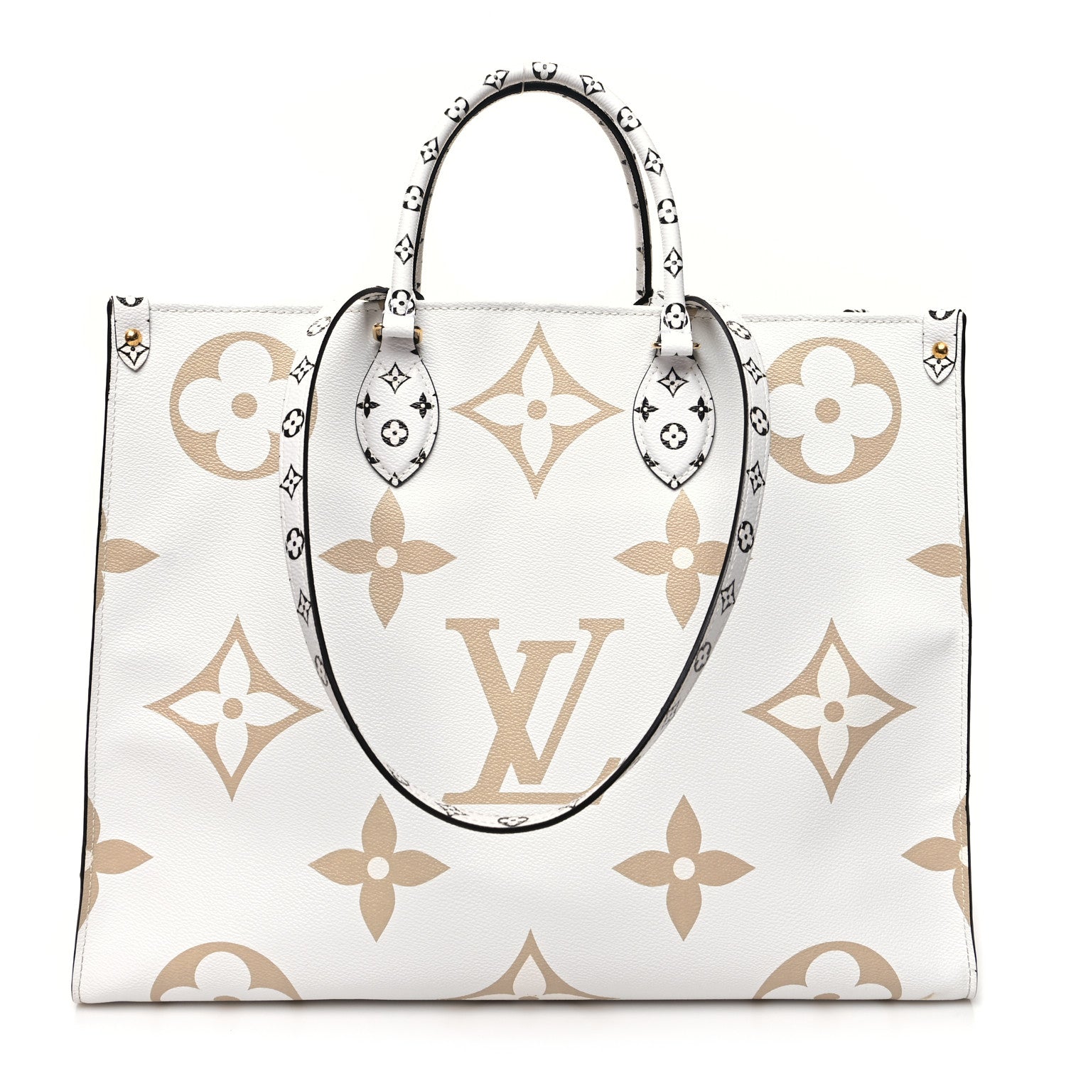 Louis Vuitton Monogram Giant Onthego GM Kaki Beige 1 of 11