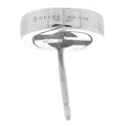 Gucci Sterling Silver Interlocking GG Stud Earrings 5 of 6