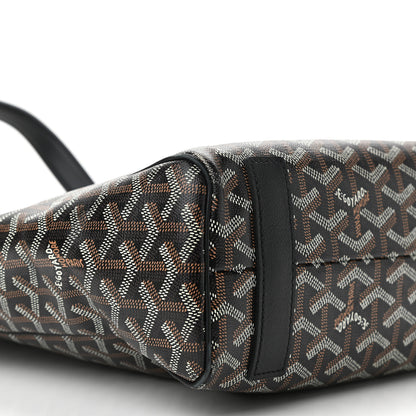 Goyard Goyardine Voltaire III Tote Black 8 of 12