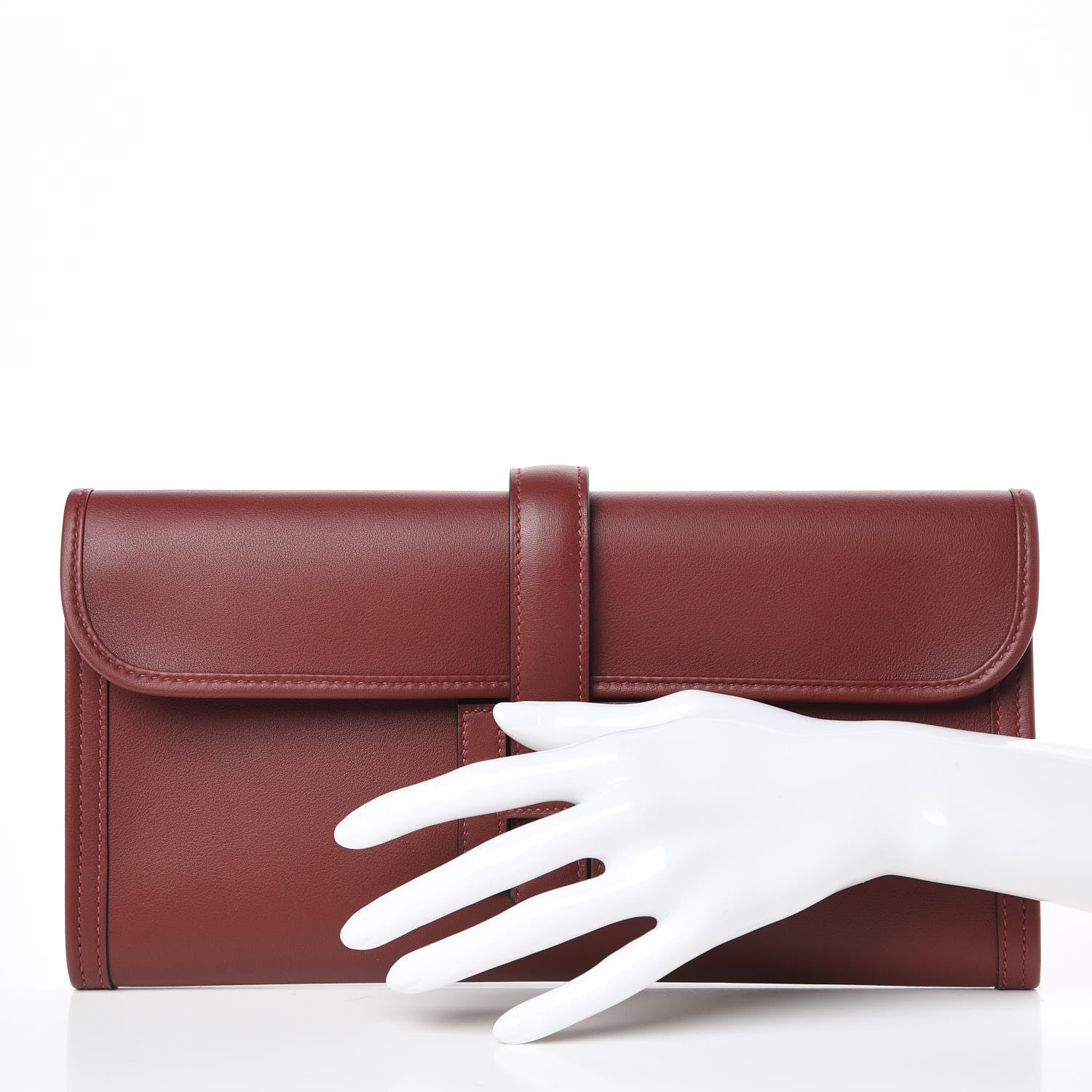 Hermes Swift Jige Elan 29 Clutch Rouge H 2 of 10